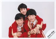 Boys be / Shintaro Sumi / 晃聖 Maruoka / Tsukasa Iwakura / Horizontal / Upper body / Johnnys Jr. "JOHNNYS' Experience" goods off shot / Official Official photo