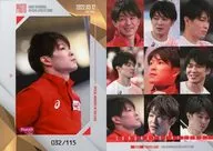 Photo09 [Rare Card] : Kohei Uchimura (uniform red, facing right) (/ 115)