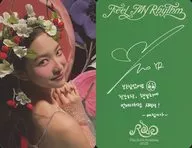 Red Velvet / Yeri / Printed on back side with signature and message / CD-「 The Reve Festival 2022 : Feel My Rhythm 」 enclosed photo card