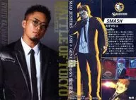 No. 03 [Character Victor Card] : MAD JESTERS / Tatsutomo Kazuhara (SMASH) / "BATTLE OF TOKYO Wafers" Metallic Placard