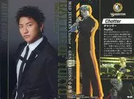 No. 04 [Character Victor Card] : MAD JESTERS / Hayabusa Komori (Chatter) / "BATTLE OF TOKYO Wafers" Metallic Placard