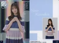 12R[レア(ホログラム仕様)]：小坂菜緒/印刷サイン入り/「日向坂46ツインチョコウエハース」プラカード＜ローソン限定＞