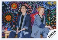 KinKi Kids / Koichi Domoto ・ Tsuyoshi Domoto / Horizontal ・ Knee-Up / "24451 ~ Kimi to Boku no Koe ~" Goods Off Shot ・ "KinKi Kids POP UP STORE" Key Visual Shooting Off Shot / Official Official photo