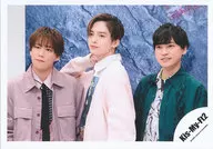 Kis-My-Ft2 / Kento Senga ・ Yuta Tamamori ・ Takashi Nikaido / horizontal ・ upper body / Kis-My-Ft2 "Portrait Series" original photo / official Official photo