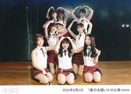 AKB48/集合(8人)/横型・2022年8月5日18:30公演・2L尺寸/AKB48剧场公演纪念集合生写真