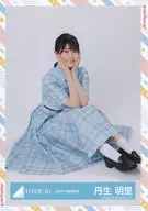 丹生明里/坐/日向坂46随机生写真【2022年夏季制服服装】