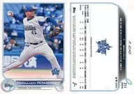 211 Base Card : F. Romero