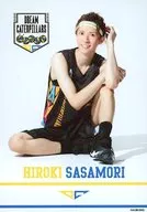 笹森裕贵/全身·坐姿/DREAM CATERPILLARS/"演员联盟in Basketball 2022>明信片
