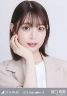 阪口珠美/丰胸办公休闲/"乃木坂46 2022.September-II>WebShop限定随机生写真