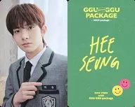 ENHYPPEN / HISON (HEESEUNG) / with name on the back / "GGU GGU PACKAGE (DECO package)" enclosed photo card