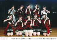 Gathering (10 people) / Horizontal ・ November 30, 22022 Mukai Team A "Gravity Sympathy" 18 : 30 Performance Sayaka Takahashi Birthday / AKB48 Theater Performance Memorial Gathering Official photo