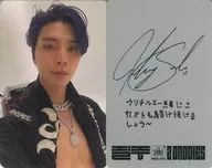 NCT 127 / Johnny (JOHNNY) / Gray on the back / With Print Signature and Message / CDs "2 Baddies [Photobook Ver.]" (JP Ver.) enclosed special photo card