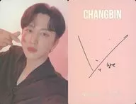 With signature Kids/Changbin / Hologram / Backside printing Purchase benefits / "NACIFIC×Stray Kids" Photo Card