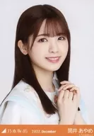 筒井菖蒲/豐胸特製服裝35/"乃木坂46 2022.December>WebShop限定隨機生寫真