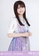 理々杏 Ito / Upper Body / Midsummer National Tour 2022 costumes / Normal / "Nogizaka46 2022. November" Nogi Core Random Official photo