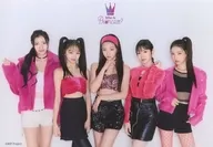 Reunião (5 pessoas) / Tipo horizontal / "Who is Princess? -Girls Group Debut Survival Program -" LAWSON PRINT Original Bromide Vol. 17
