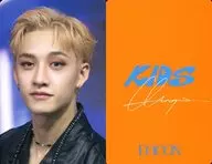 Tray Kids/Bang Chan / Orange on the back / Printed with signature / "DACON D' FESTA MINI EDITION Tray Kids" photo card