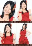 ◇田野優花/劇院交換式生寫真SET 2011.September 4種等身公仔