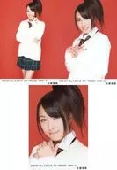 ◇佐藤聖羅/SKE48×B.L.T.2012 02-RED22/068 3種等身公仔