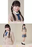 ◇JOY(≒JOY)/大西葵/JOY(≒JOY)生写真SET("Sweet Six Teen>歌唱服装"2023 February>3种完整SET