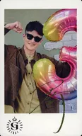 Gakugei Daiseishun / Masaki Uchida / Kin hot stamping / "3rd Anniversary Live" Trading Photo Card