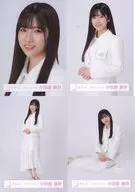 ◇小田倉麗奈/櫻坂46ランダム生写真【三期生ブックレット衣装】 4種コンプリートセット