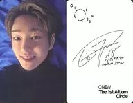 SHINee/ONEW / Urafun / Printing with signature / CDs "Circle" (Photobook Ver.) photo card