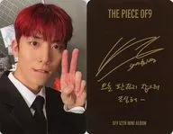 SF9/HWI YOUNG(フィヨン)/裏面印刷サイン・メッセージ入り/CD「THE PIECE OF9」(SCENE ver.)封入特典セルフィーフォトカード