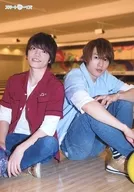 Ryujiro Isaki and Ryoshiro Tsuji / "スマチャレ! Ryujiro Isaki vs. Utsumi 啓貴 vs. Ryoshiro Tsuji, Real Showdown Event" Group Shot L edition Bromide