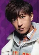 Normal : L' Arc-en-Ciel/tetsuya / Bust-up / Background Purple / L' Arc-en-Ciel Digital Fan Club LE-Ciel members only "PREMIUM Remote after Loading System Clutch" C Prize PREMIUM Photo Card