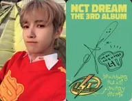 NCT DREAM / Renjun Huang (Renjun) / Back Green / With Print Signature and Message / CDs "ISTJ" (Vending Machine Ver.) enclosed photo card