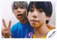 Lil かんさい・Boys be/當間琉巧・丸岡晃聖/横型・バストアップ/「ALL Johnnys’ Jr. 2023 わっしょいCAMP! in Dome」セルフィー/公式生写真