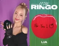 ITZY/LIA (RIA) / CDs "RINGO" [First Press Limited B] (WPCL-13505) enclosed trading card