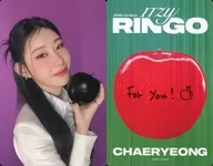 ITZY/CHAERYEONG (Choi Ryong) / CD "RINGO" [First Press Limited Edition B] (WPCL 13505) Tarjeta comercial adjunta