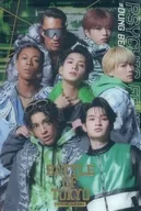 No. 50 [SP Card] : DUNG BEAT POSSE ≠ PSYCHICFEVER / gathering (7 people) / "BATTLE OF TOKYO TWIN Wafers" metallic placard