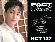 NCT 127 / MARK / With Print Signature and Message / CD-FACT Check (Exhibit Ver.) Photo Card