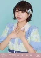 090:可愛的象牙色/永尾梨央/生寫真SET 2023 October Vol.1