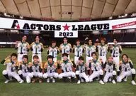 Gathering (17 people) / Horizontal / DIAMOND BEARS/Blu-ray "ACTORS ☆ LEAGUE in Baseball 2023" pre-order special special photograph of the shaved bromide