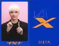 TOMORROW X TOGETHER / Hueningkai / Back Blue / Printed with signature / "DACON D' FESTA MINI EDITION TXT" Photo Card