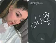 cignature/ドヒ(Dohee)/裏面印刷サイン・メッセージ入り/CD「Dear Diary Moment」(Question Ver.)セルフィーフォトカード