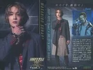 No. 25 [Character Victor Card] : JIGGY BOYS / Isagoda 将宏 (Skeet) / "BATTLE OF TOKYO ~ Jr. Exile vs NEO Exile ~ Twin Wafers" Metallic Placard