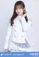 佐藤璃果/上半身·特製服裝43/普通/"乃木坂46 2024.August-III>乃木Koro隨機生寫真