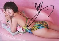 ☆保田真愛/帶親筆簽名·橫型/競賽這個活動特典生寫真