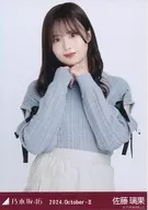 佐藤璃果/上半身・バルーンスカート/「乃木坂46 2024.October-II」WebShop 限定ランダム生写真