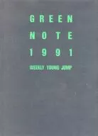 GREEN NOTE 1991 WEEKLY YOUNG JUMP カレンダー 写真集