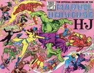 ５）The Official Handbook of the Marvel Universe Vol. 1(ペーパーバック)