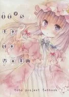 It's up to you./藤乃笼