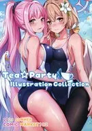 [Folleto a la carta] Tea ☆ Party Illustration Collection / Blue Sweet