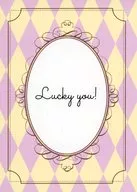 Lucky you! / SONOKO