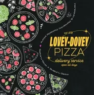 est．572 LOVEY‐DOVEY PIZZA delivery service open all days / たかの